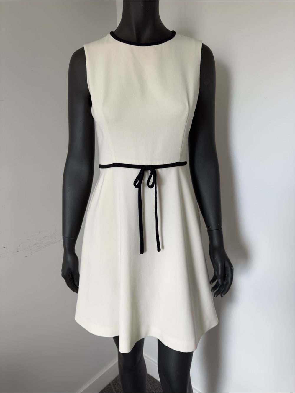 141. Ted Baker London "Saydey" sleeveless skater dress in ivory
